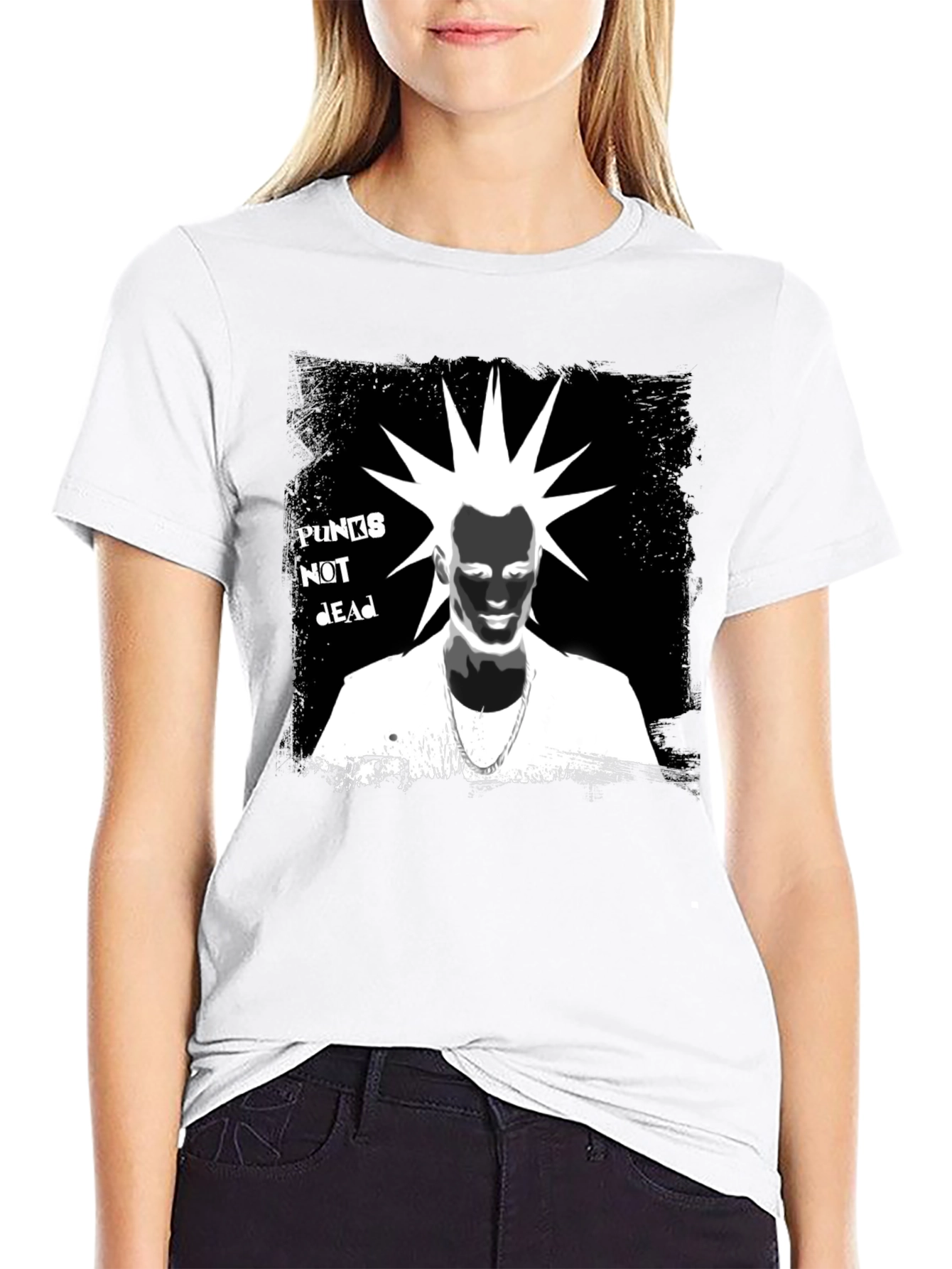 Punks Not Dead Graphic Tee