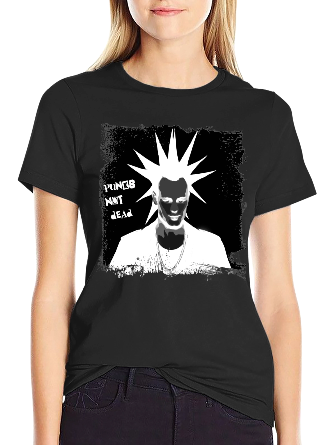Punks Not Dead Graphic Tee