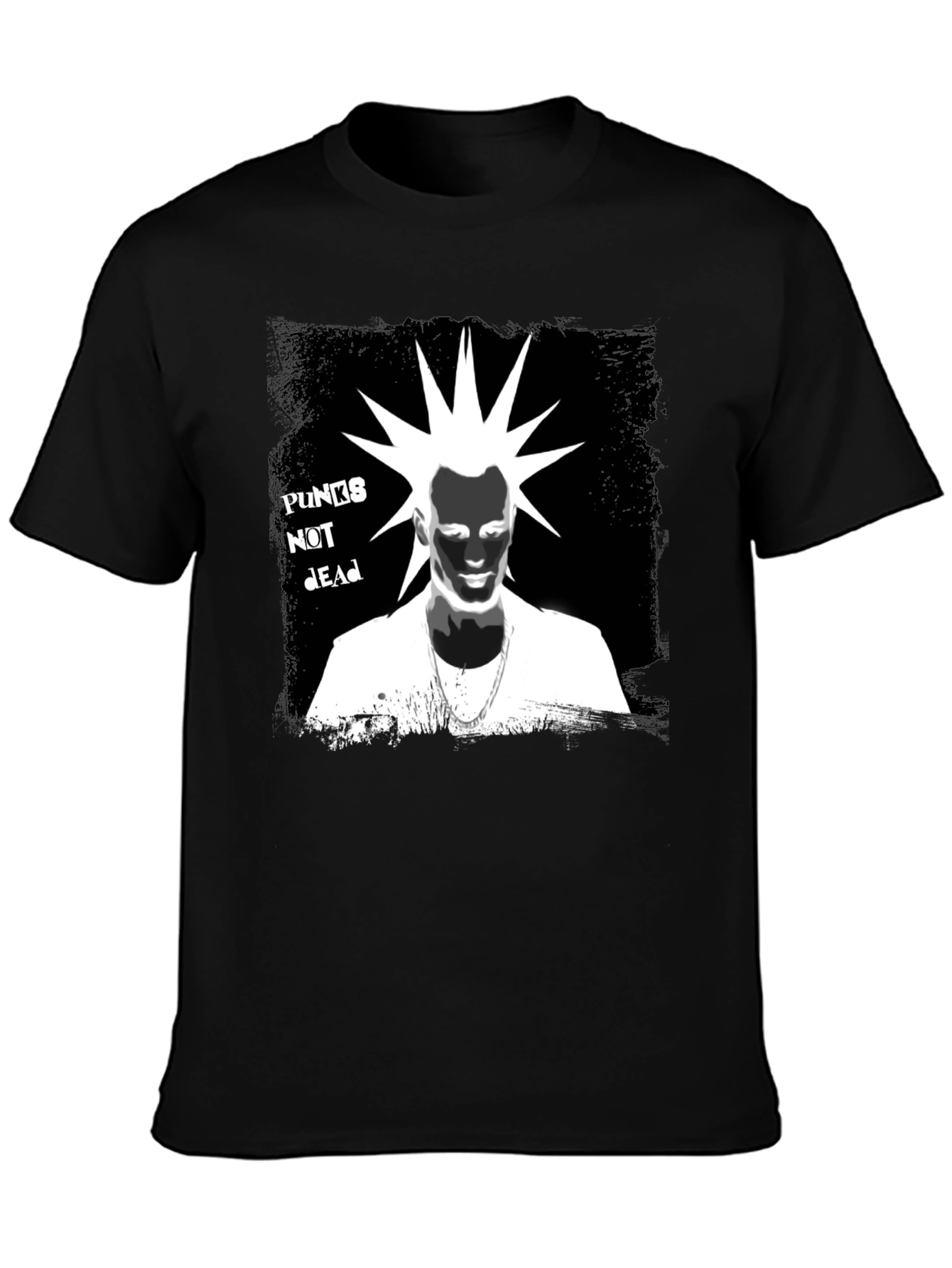Punks Not Dead Graphic Tee