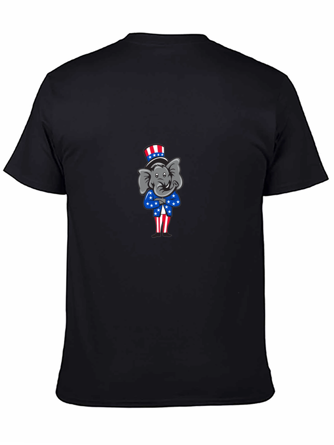 Patriotic Elephant T-Shirt - USA Pride!