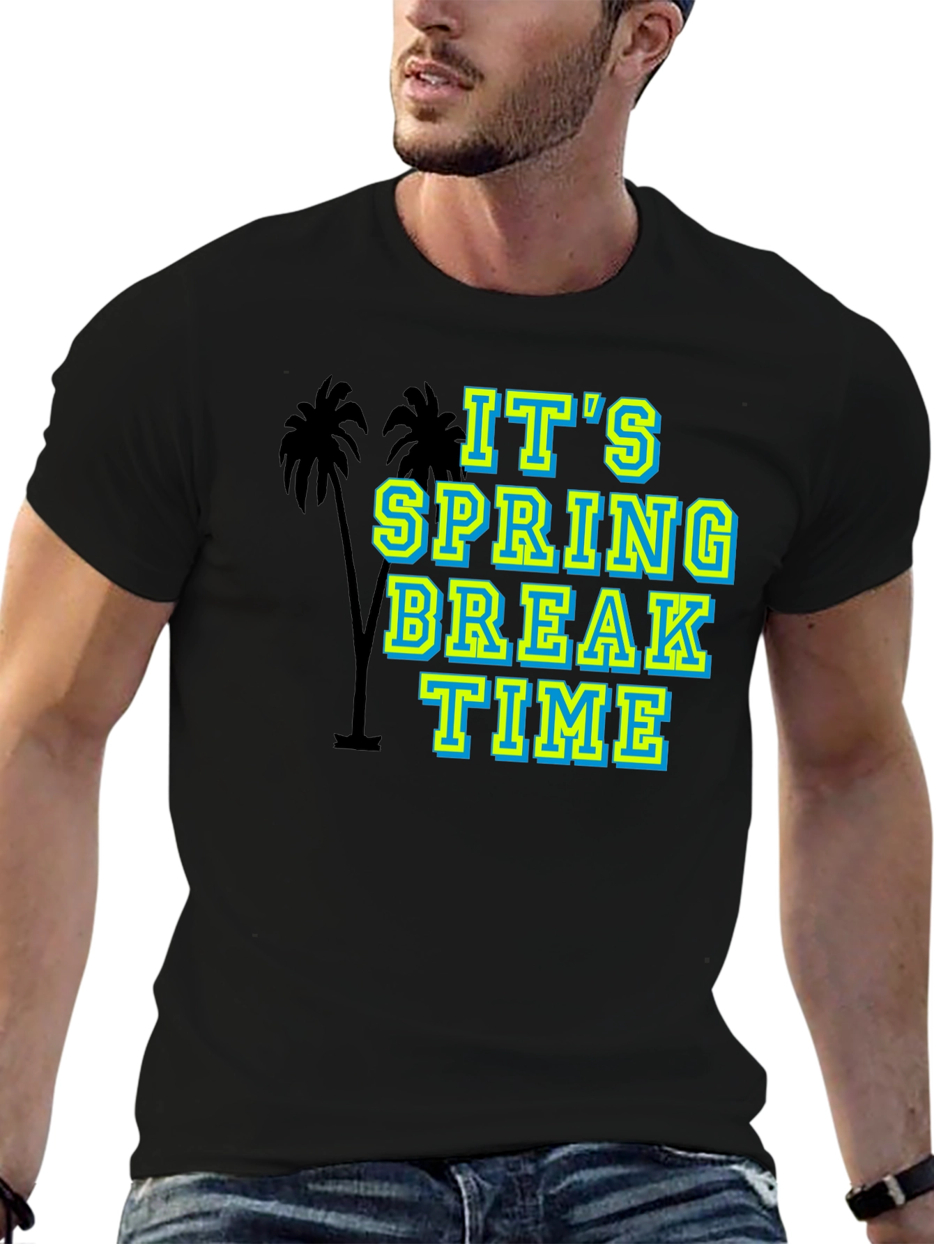 Its Spring Break Time Graphic T-Shirt