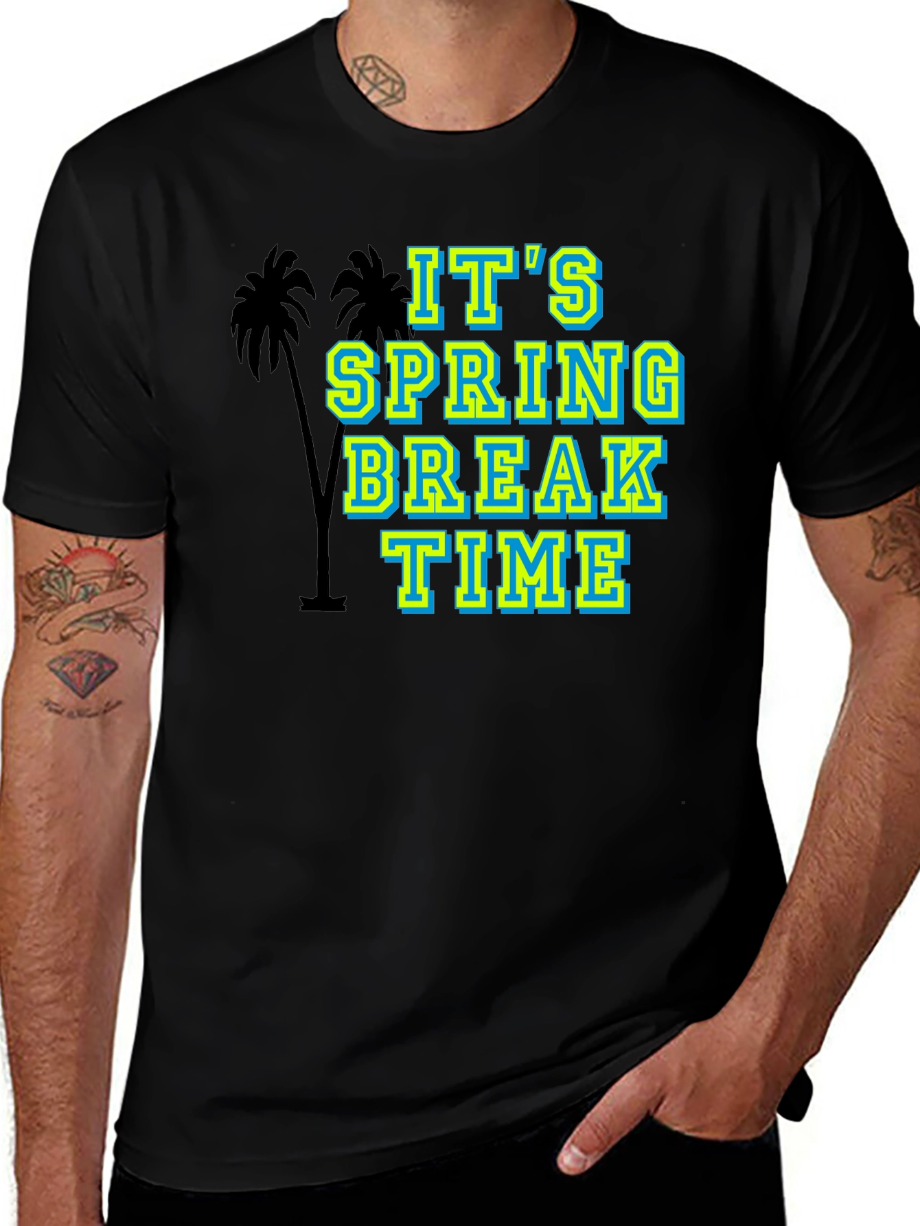 Its Spring Break Time Graphic T-Shirt