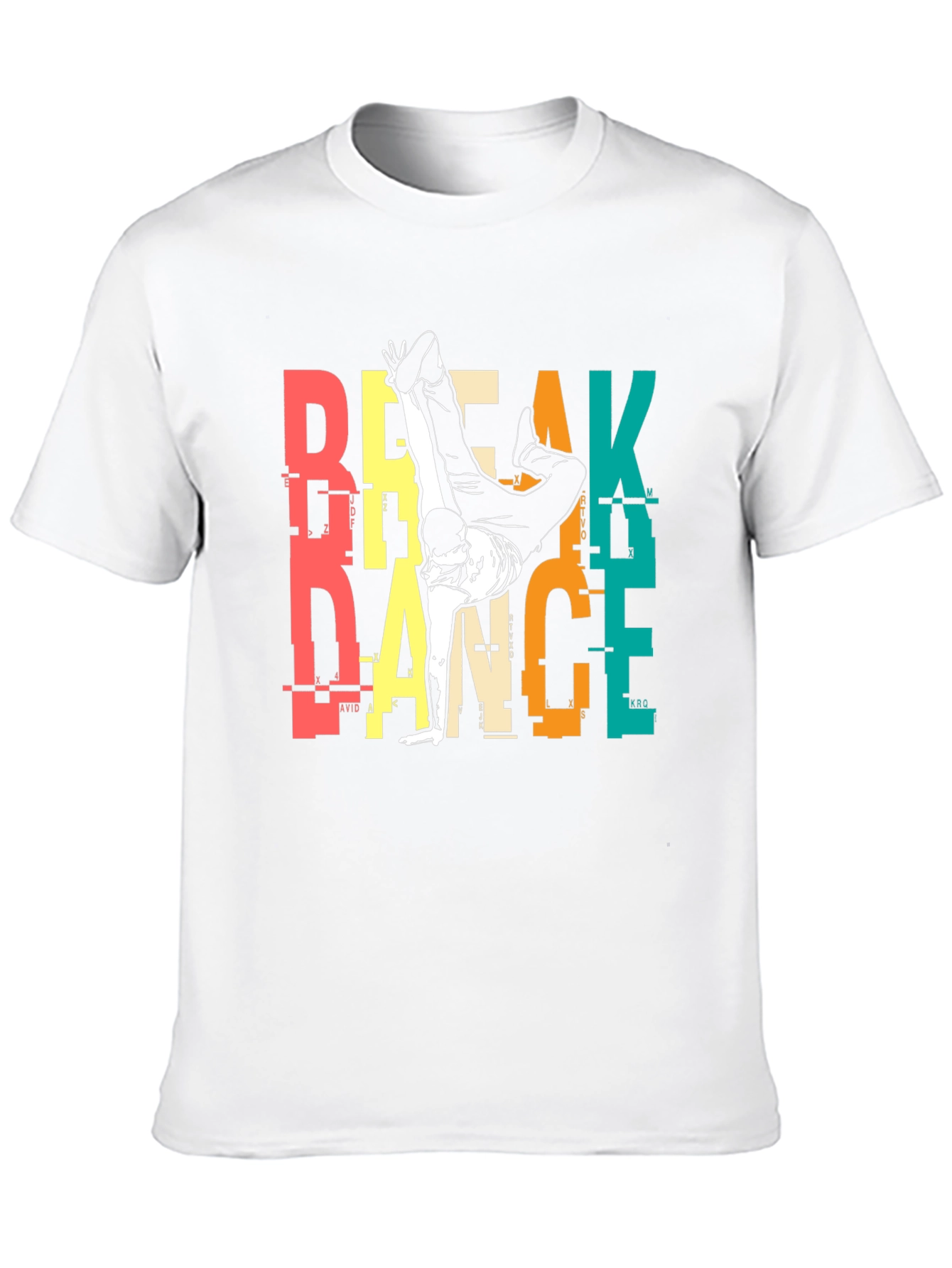 Breakdance Graphic Print Tee - Urban Style