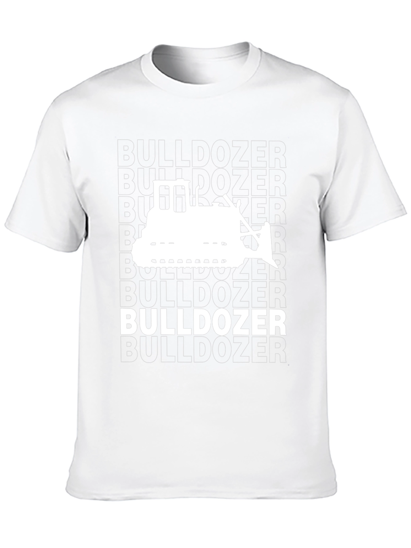 Bulldozer Graphic Tee - Heavy Equipment T-Shirt