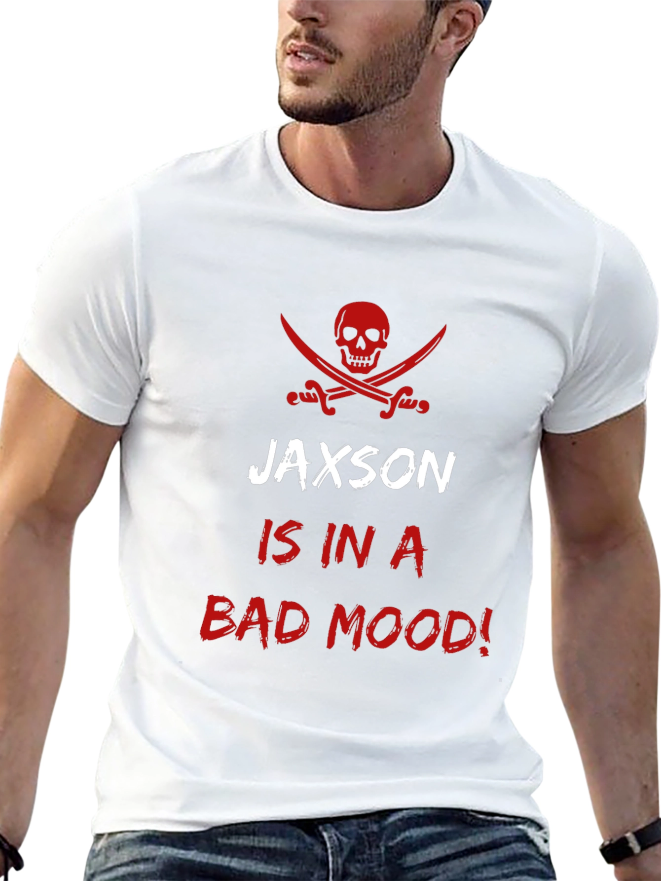 Jaxson Bad Mood T-Shirt - Funny Graphic Tee