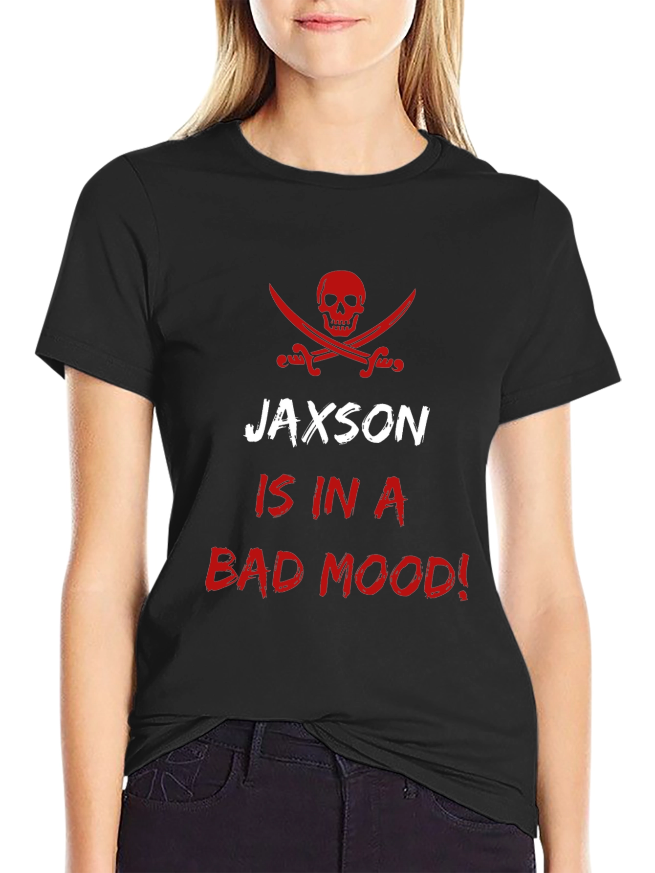 Jaxson Bad Mood T-Shirt - Funny Graphic Tee