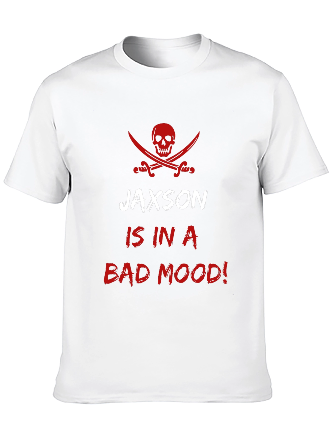 Jaxson Bad Mood T-Shirt - Funny Graphic Tee