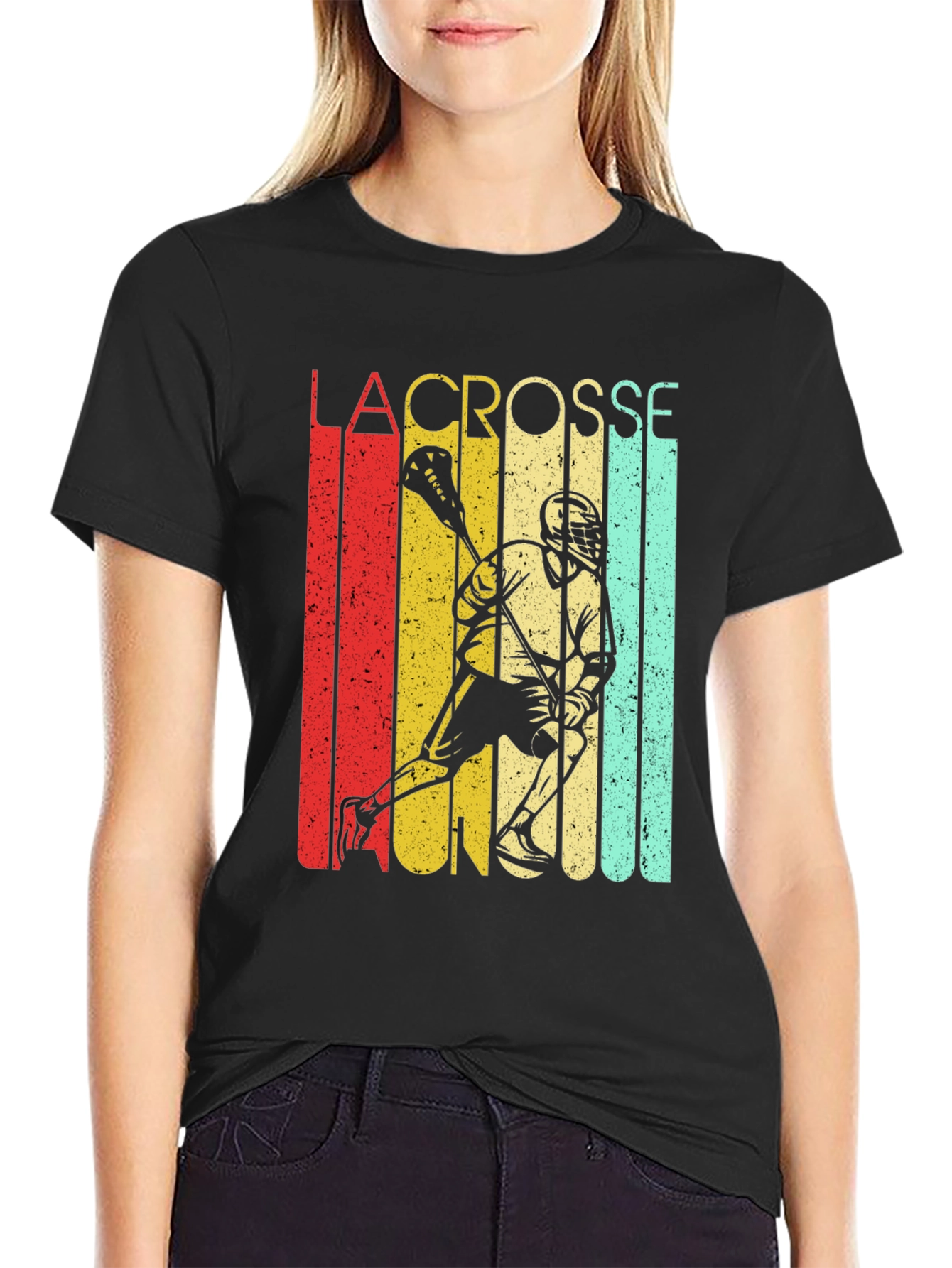 Lacrosse Retro Style T-Shirt