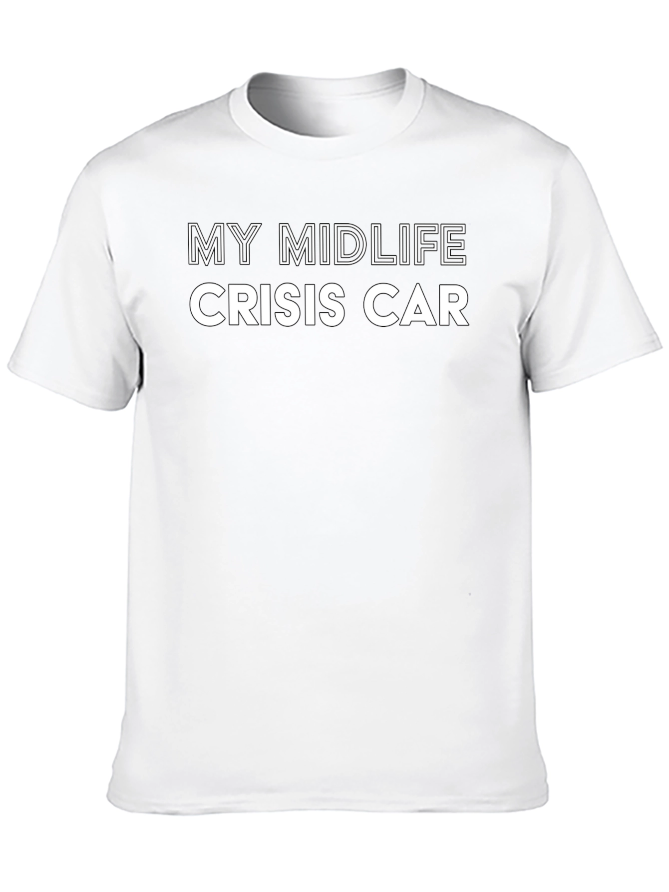 My Midlife Crisis Car Graphic T-Shirt