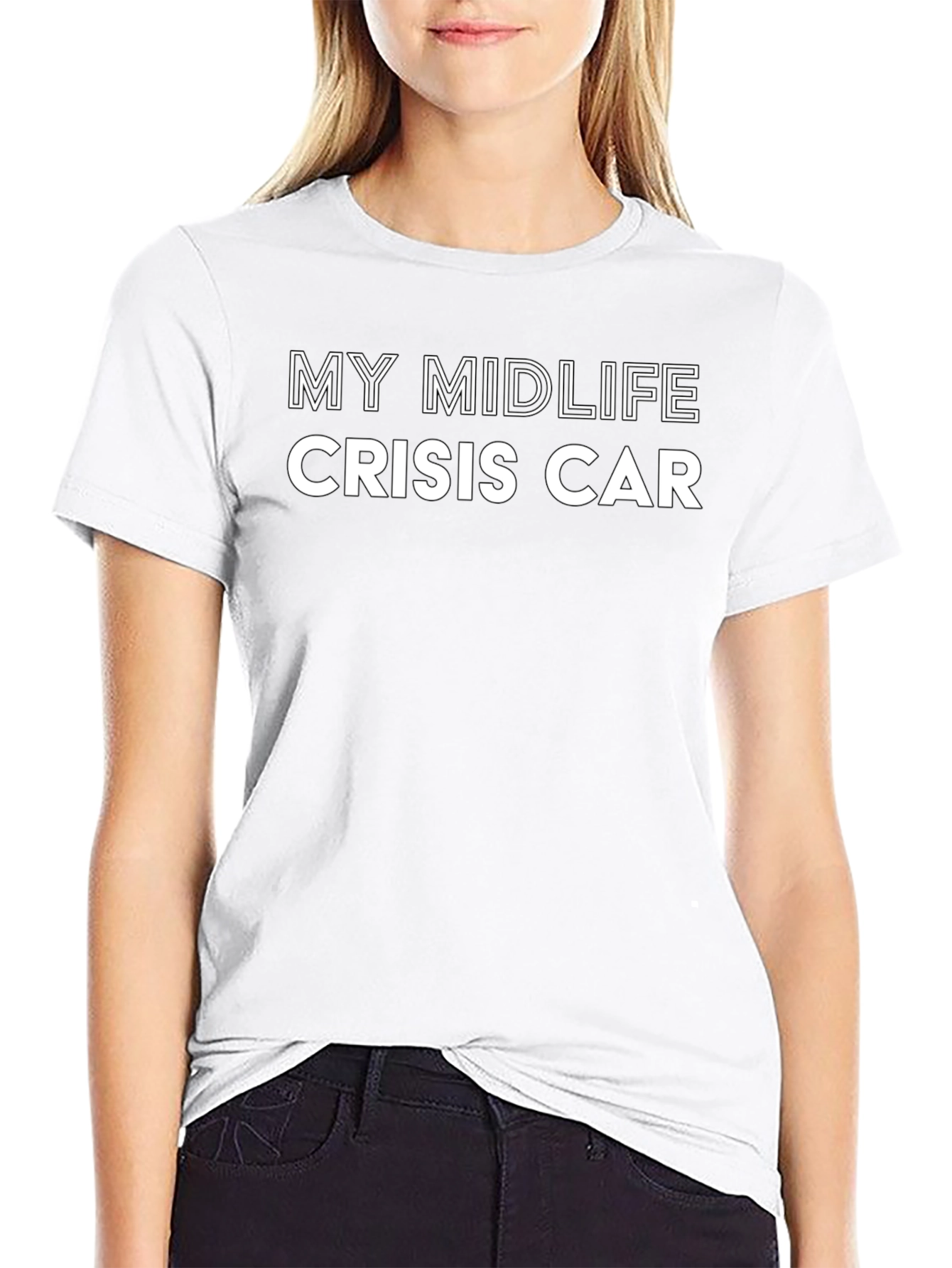 My Midlife Crisis Car Graphic T-Shirt