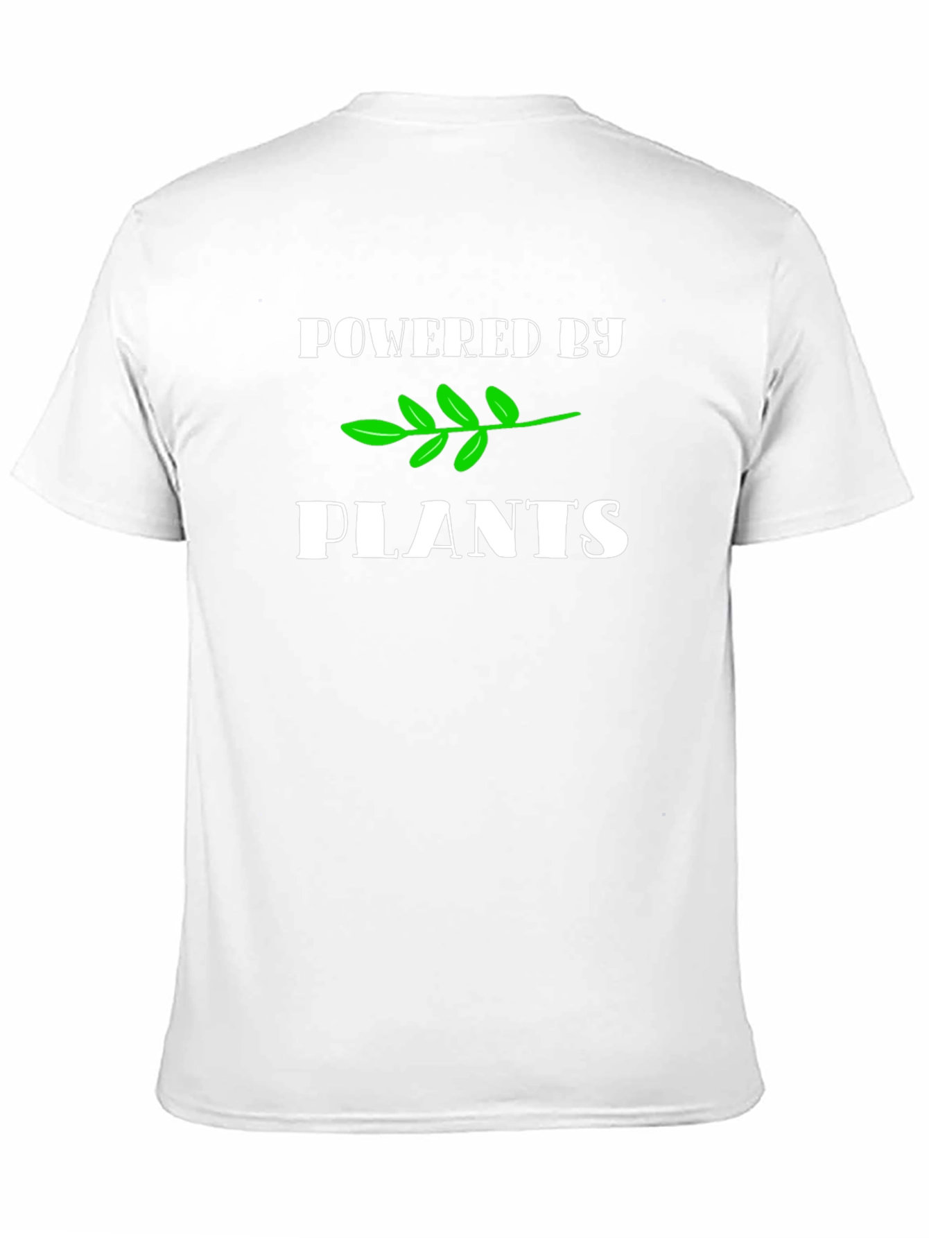 Powered by Plants Vegan T-Shirt - Black