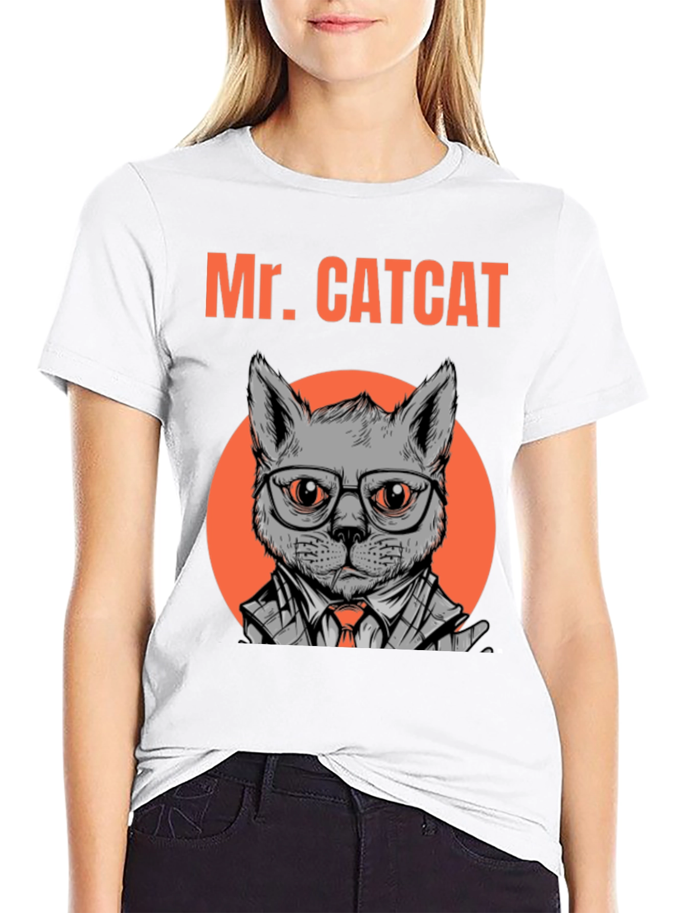 Mr. CATCAT T-Shirt - Cool Cat Graphic Tee