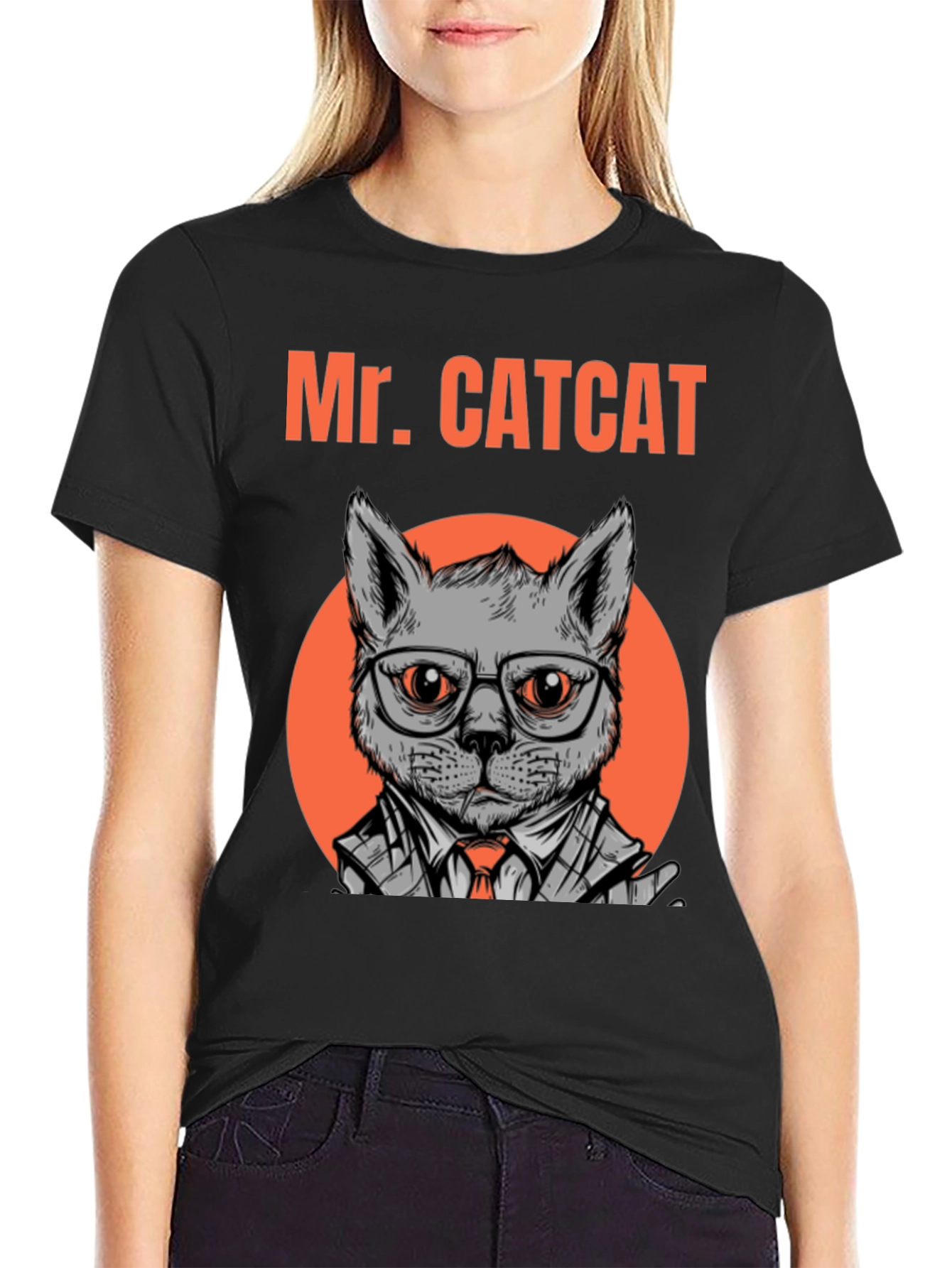 Mr. CATCAT T-Shirt - Cool Cat Graphic Tee