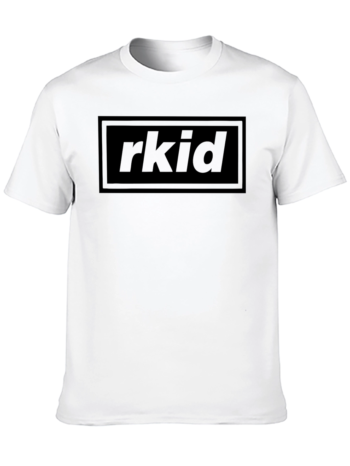 RKID Graphic Tee - Classic Black Crew Neck T-Shirt