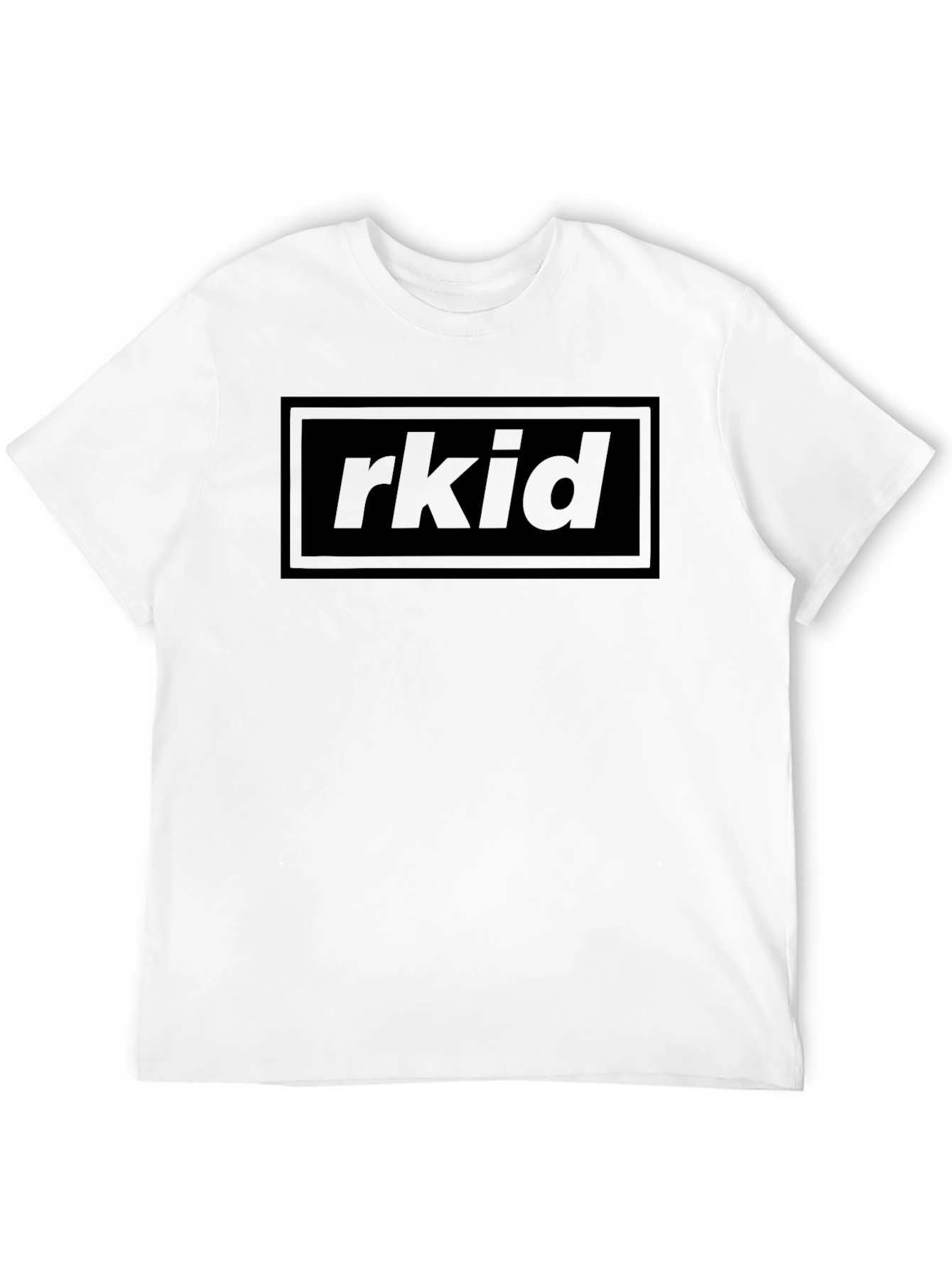 RKID Graphic Tee - Classic Black Crew Neck T-Shirt