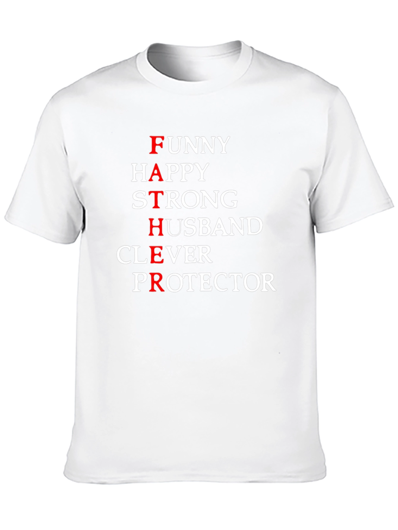 Funny Father Definition Black T-Shirt