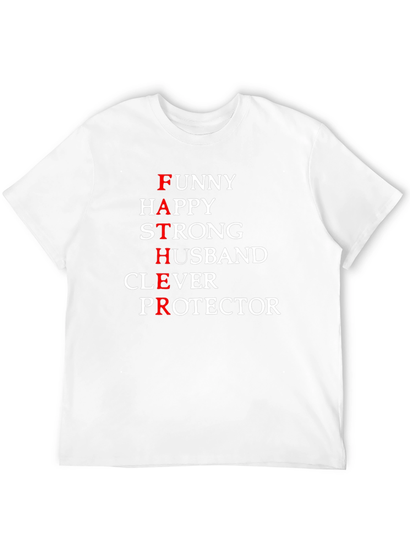 Funny Father Definition Black T-Shirt