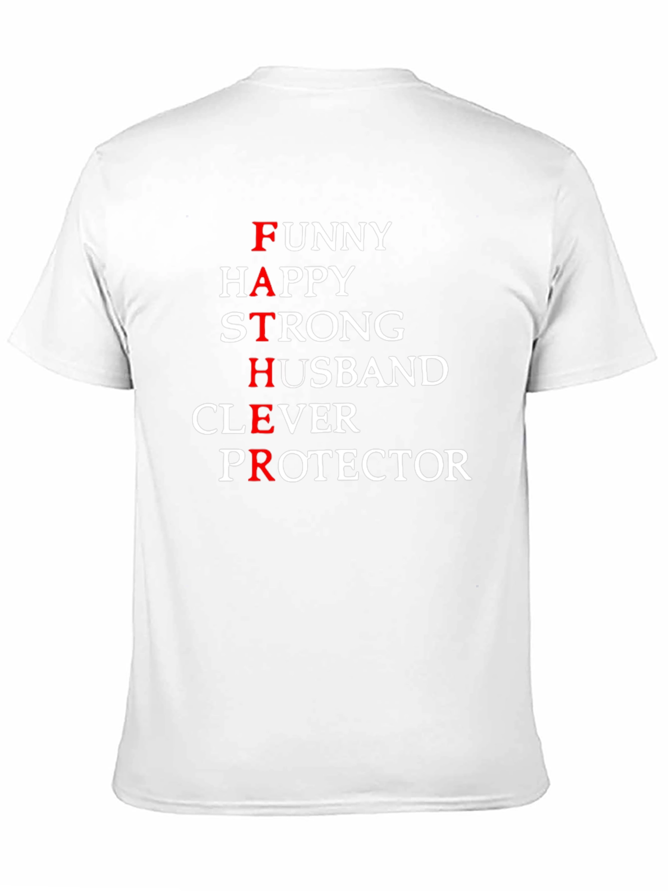 Funny Father Definition Black T-Shirt