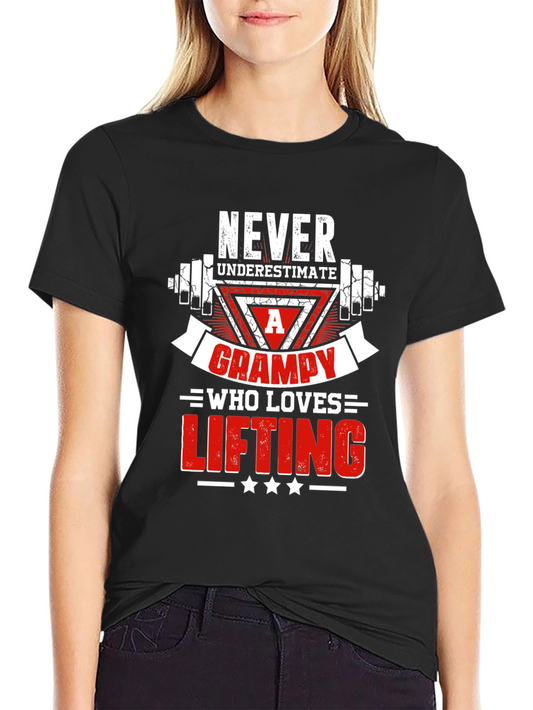 Grampy Who Loves Lifting T-Shirt