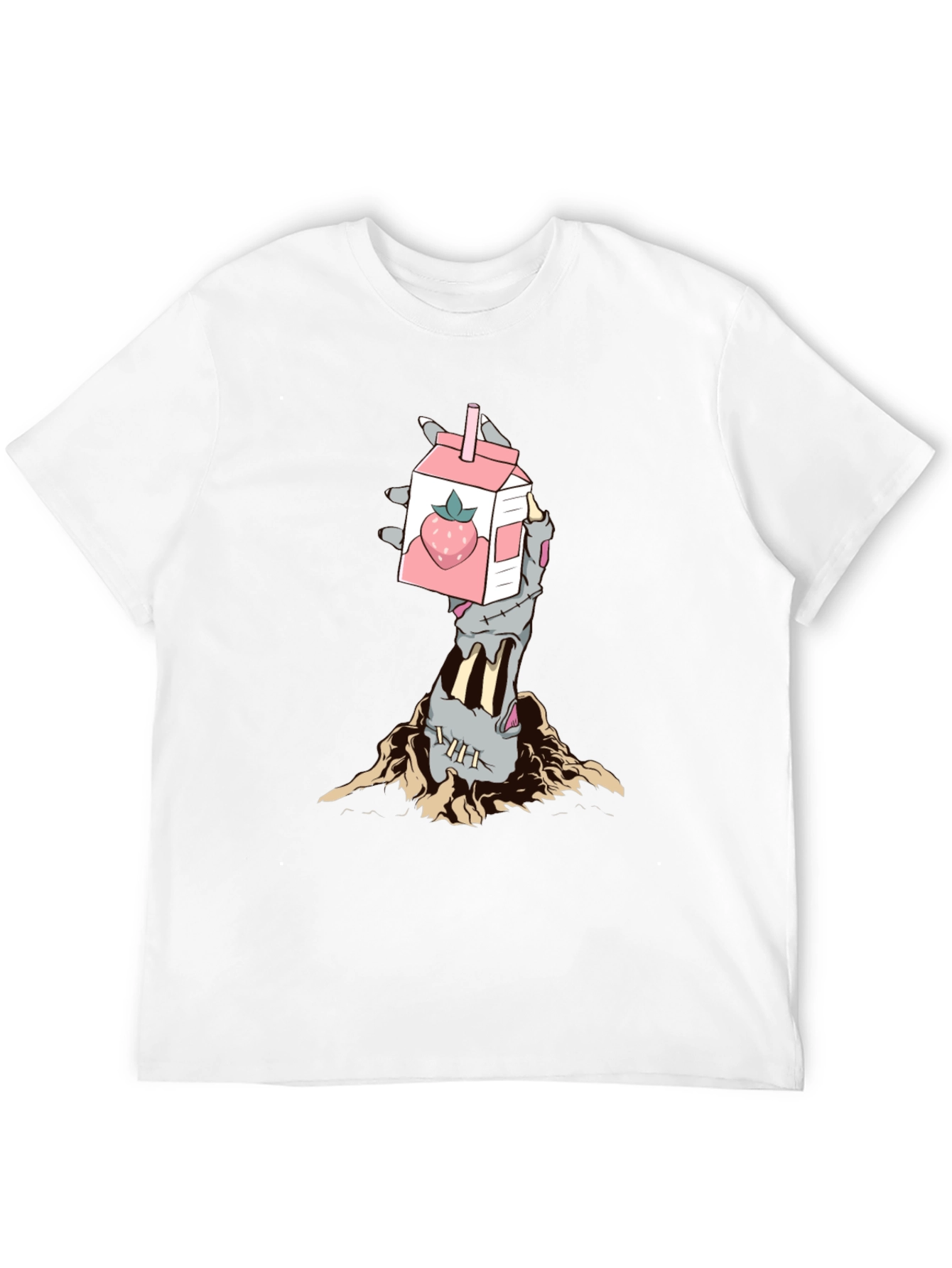 Zombie Strawberry Milk T-Shirt