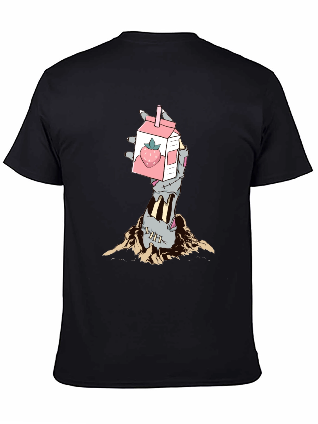 Zombie Strawberry Milk T-Shirt