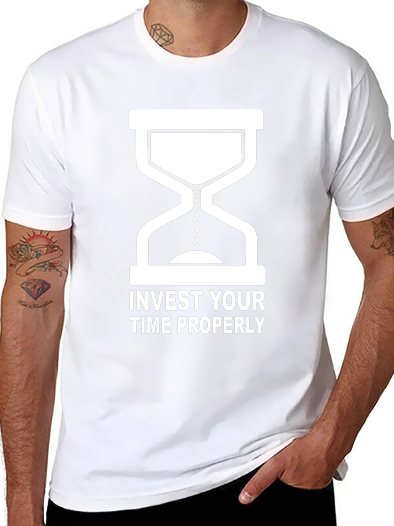 Invest Time Properly Graphic Tee