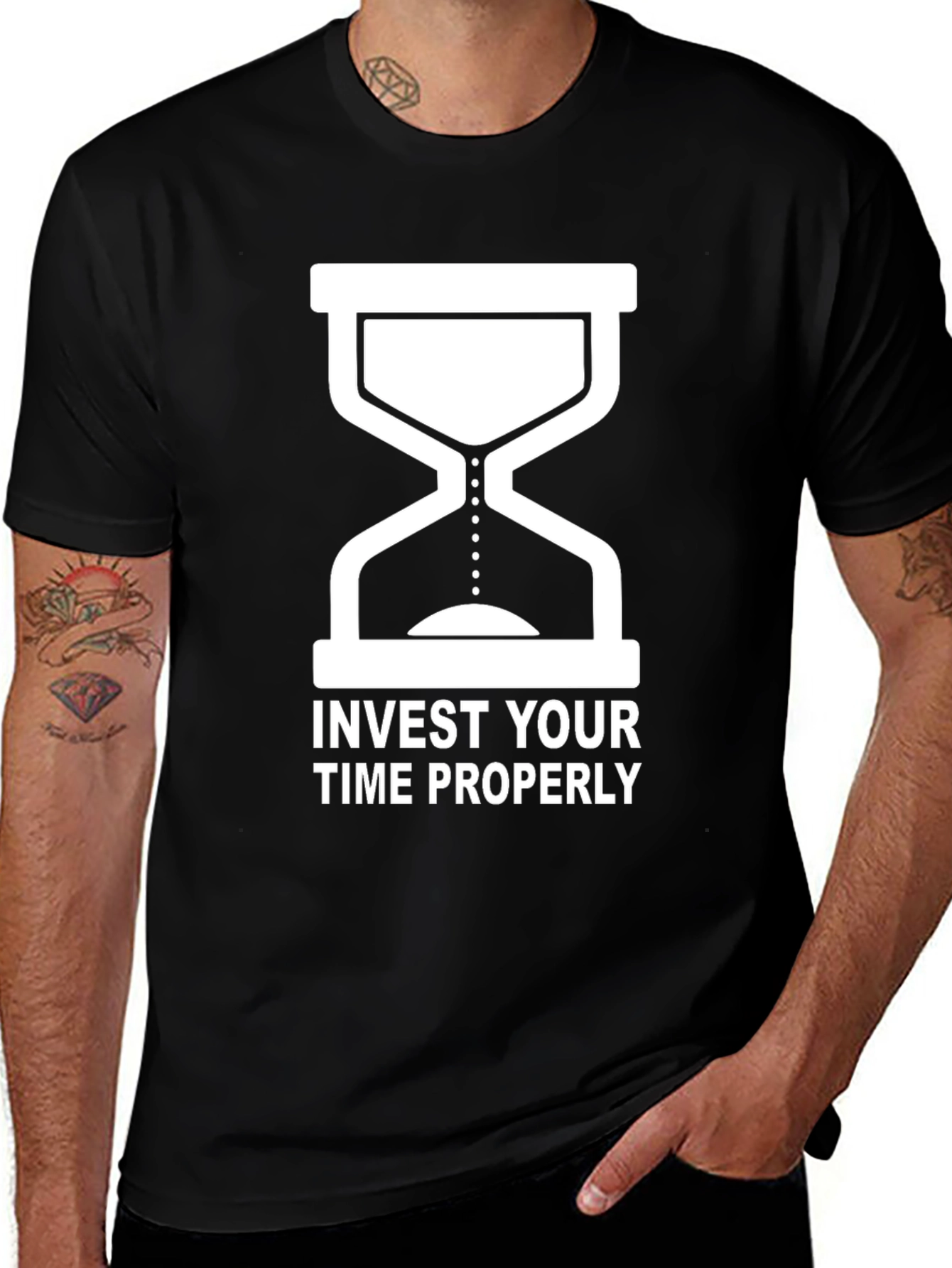 Invest Time Properly Graphic Tee