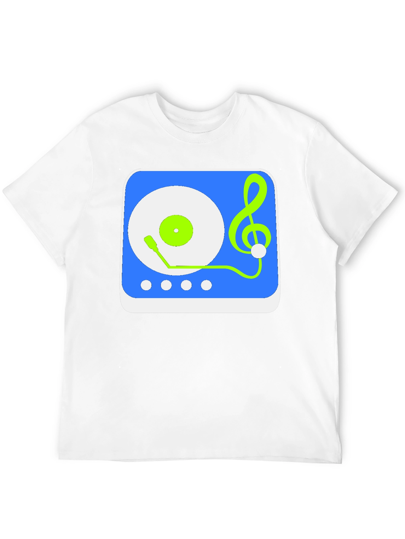 Musical Turntable Graphic Tee