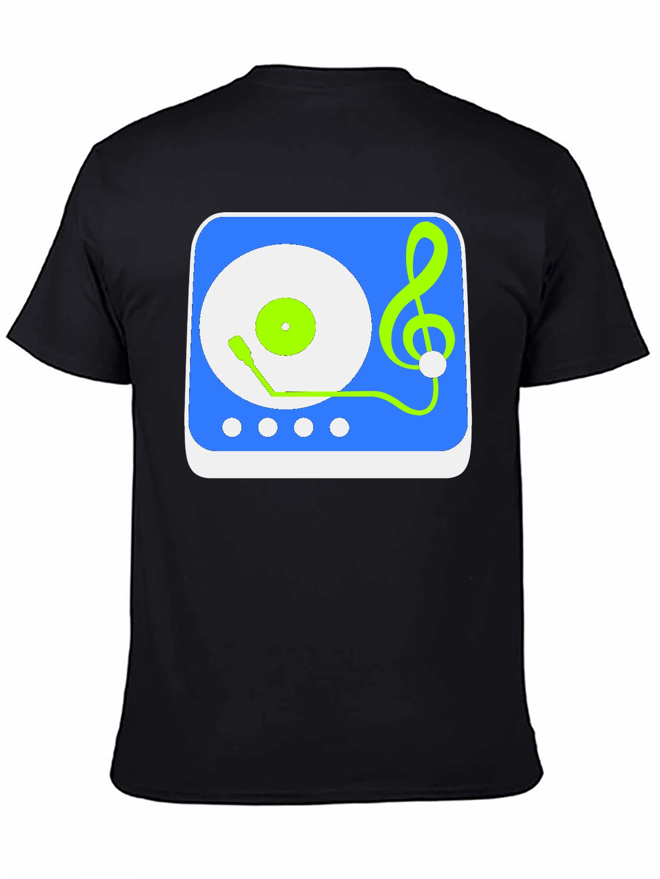 Musical Turntable Graphic Tee