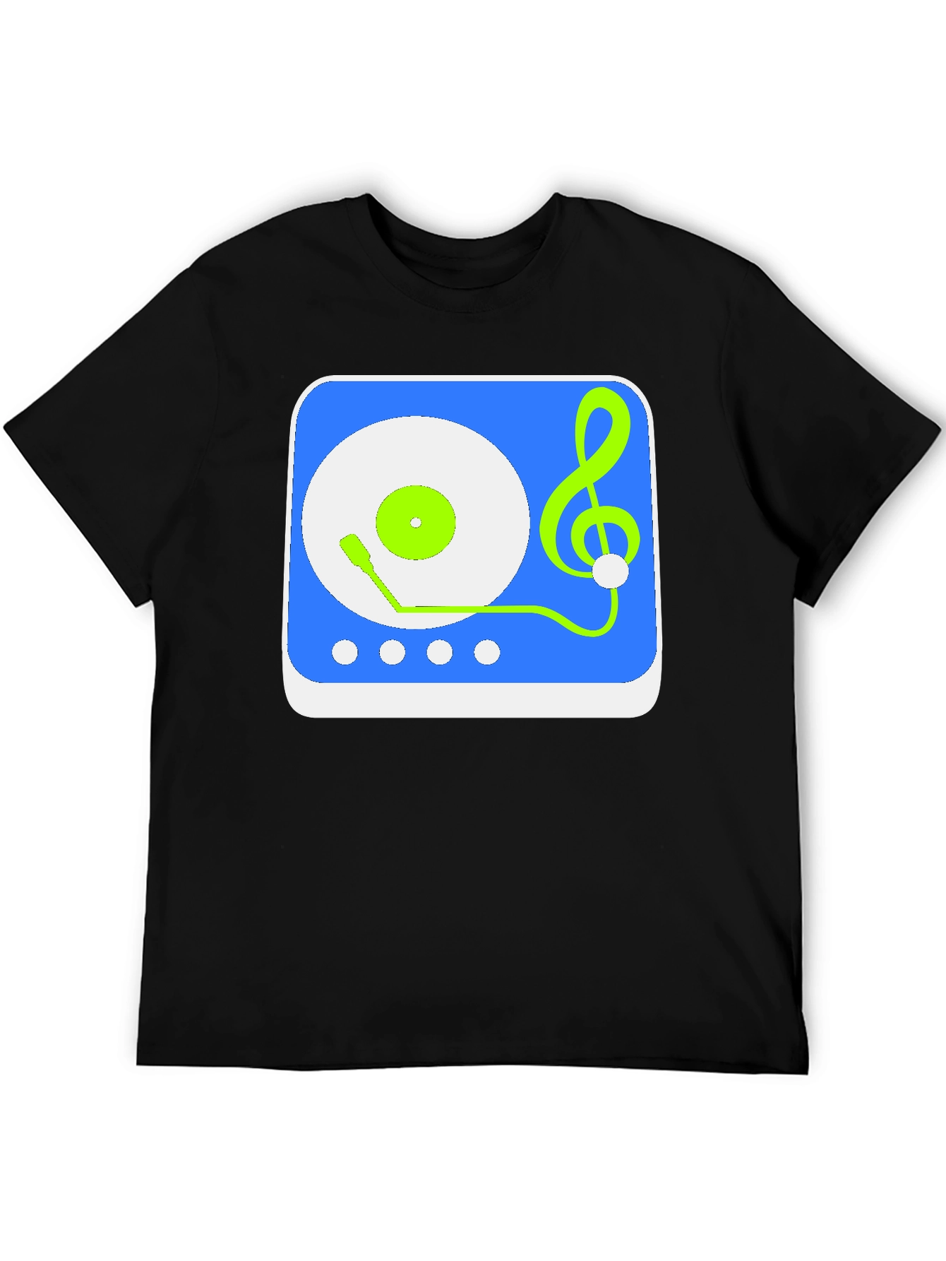 Musical Turntable Graphic Tee