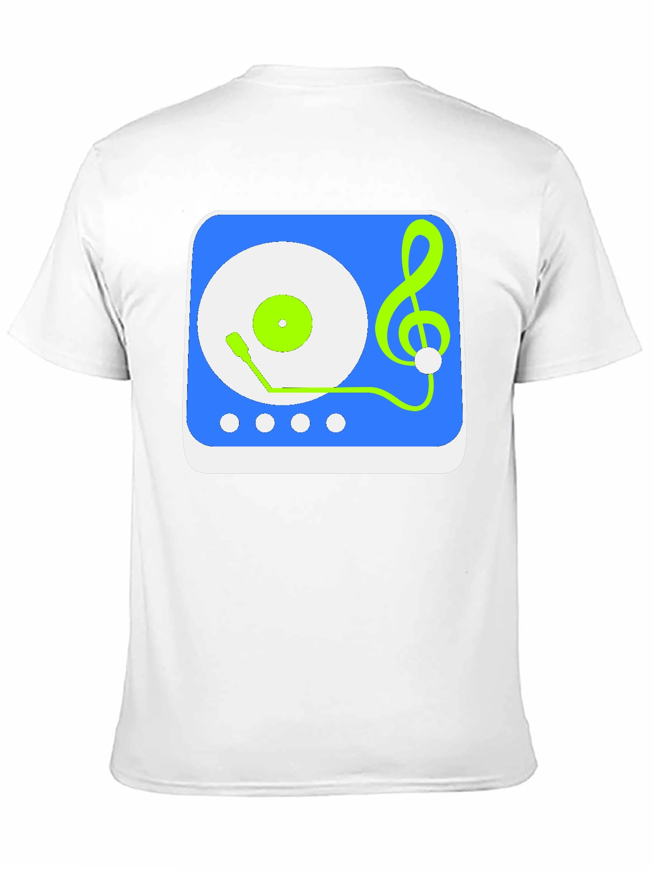 Musical Turntable Graphic Tee