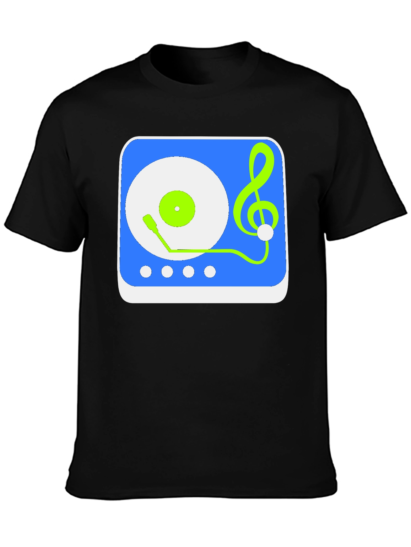Musical Turntable Graphic Tee