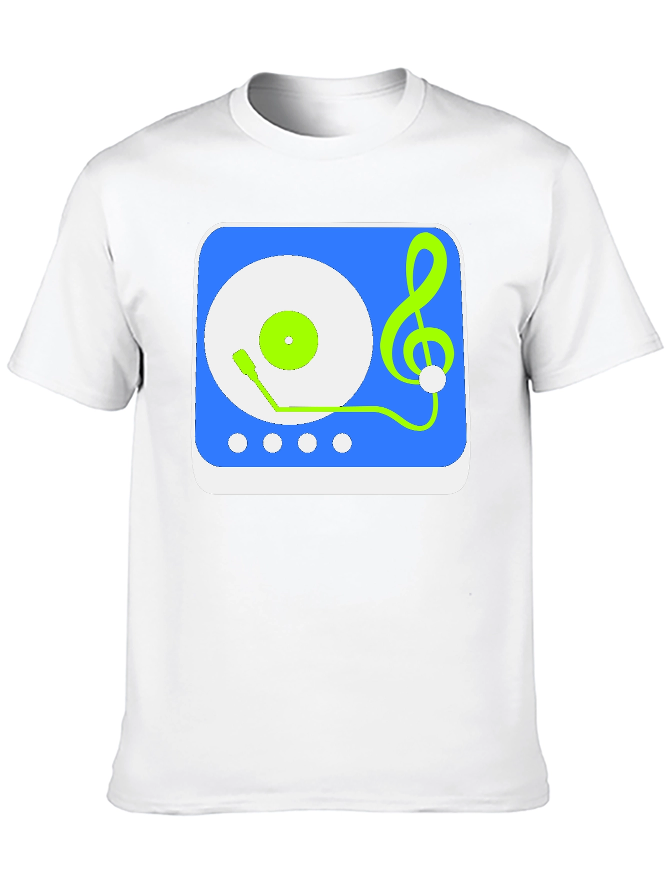 Musical Turntable Graphic Tee
