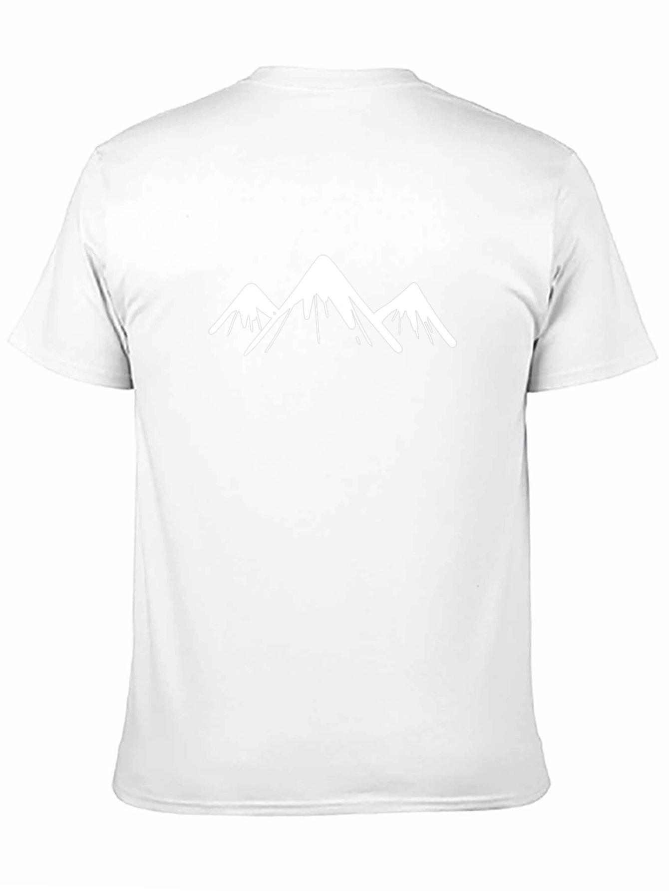 Mountain Peak Graphic Tee - Stylish Black Shirt