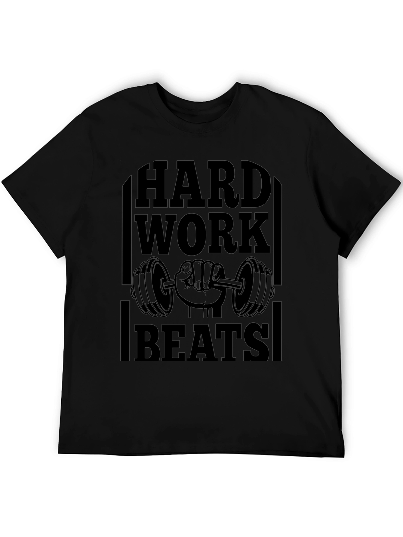 Hard Work Beats All Gym T-Shirt