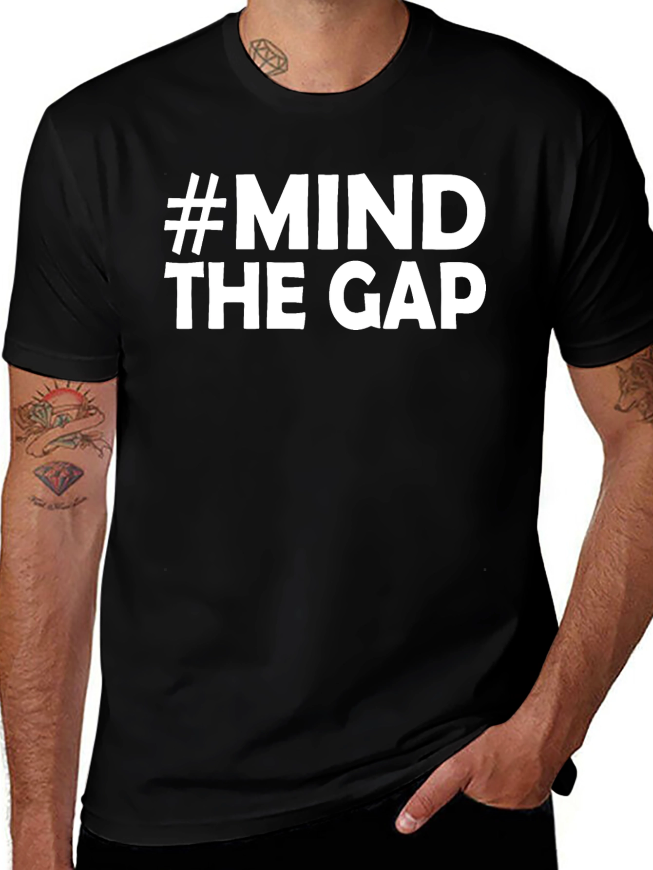 Mind the Gap Graphic T-Shirt