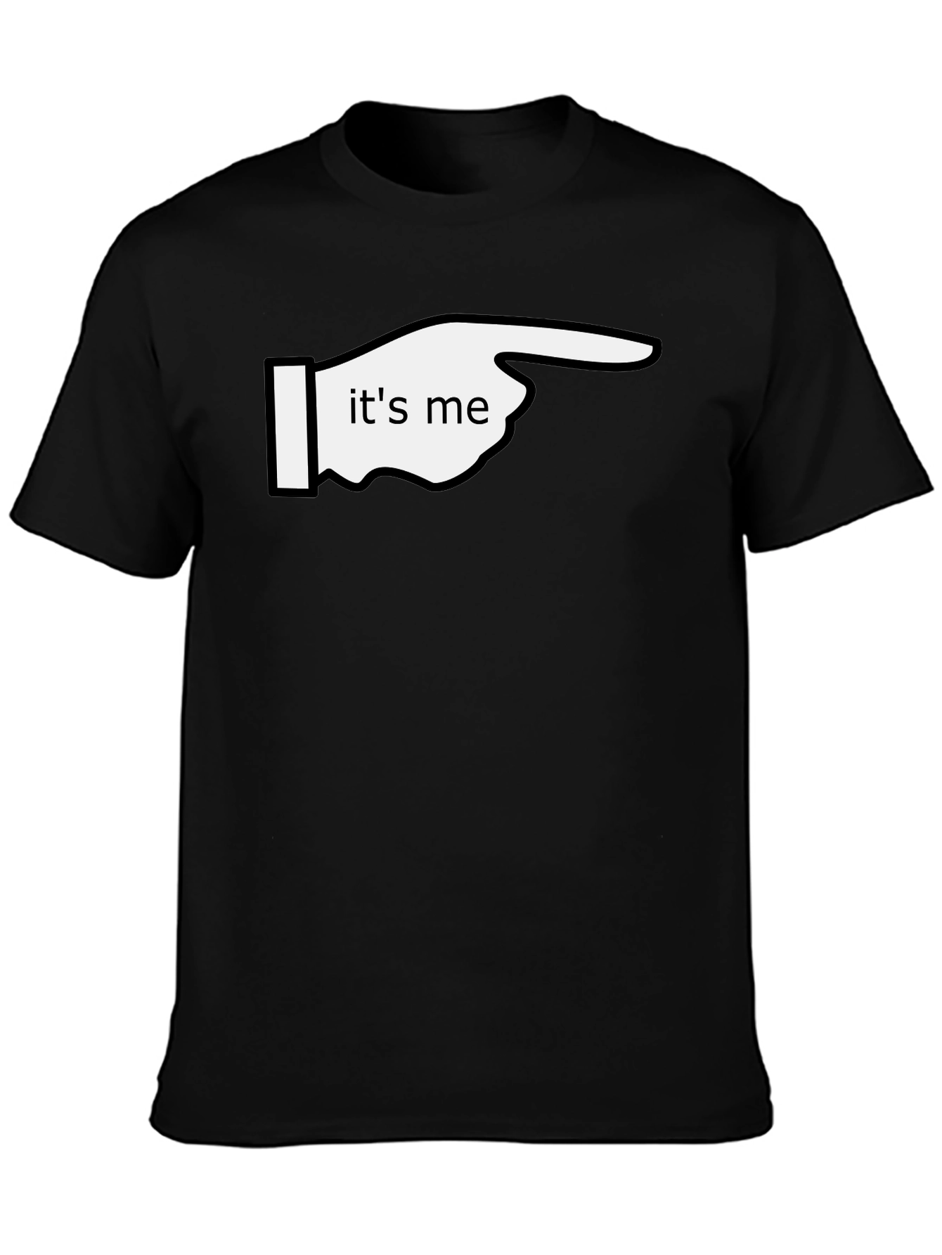 Its Me Pointing Graphic T-Shirt