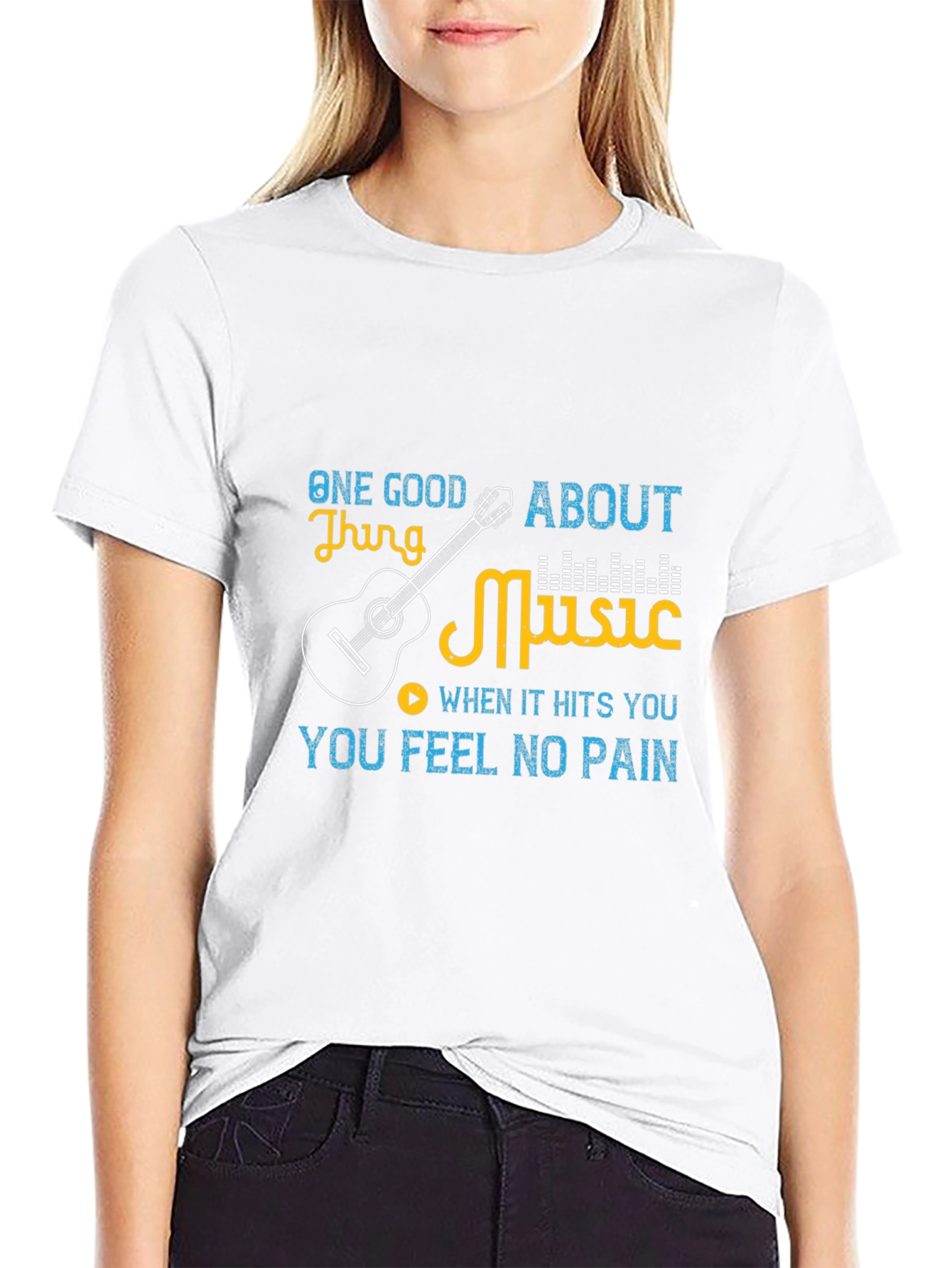 Music T-Shirt: One Good Thing About Music
