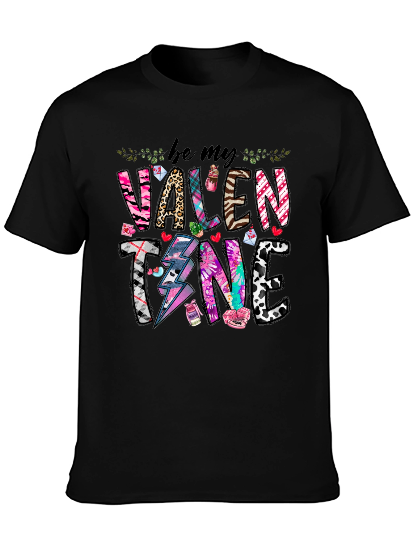 Be My Valentine T-Shirt - Novelty Graphic Tee