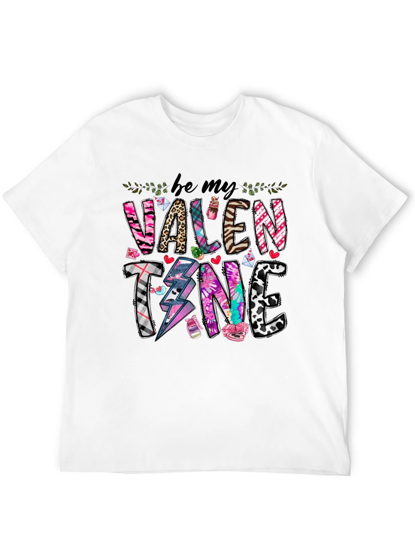 Be My Valentine T-Shirt - Novelty Graphic Tee
