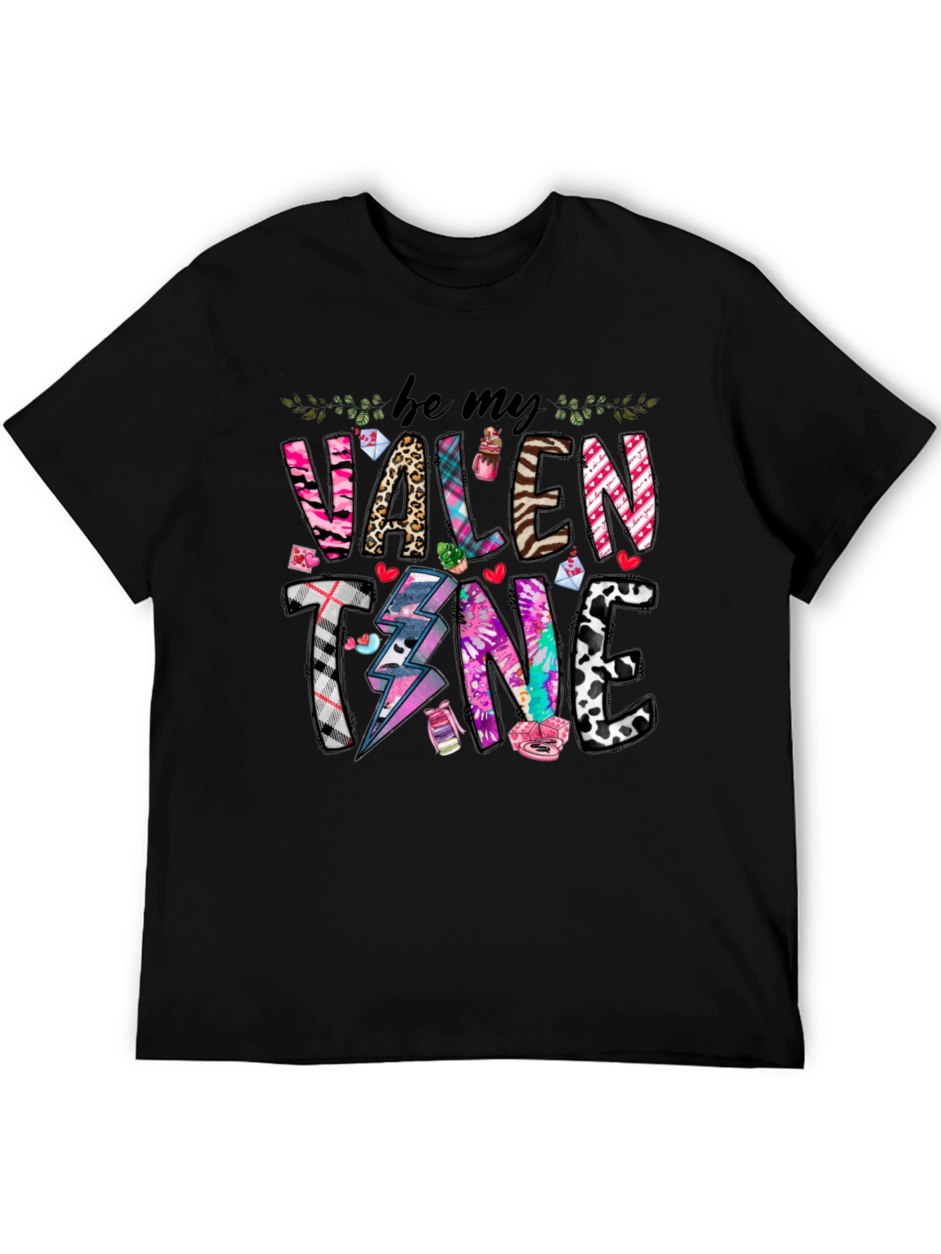 Be My Valentine T-Shirt - Novelty Graphic Tee