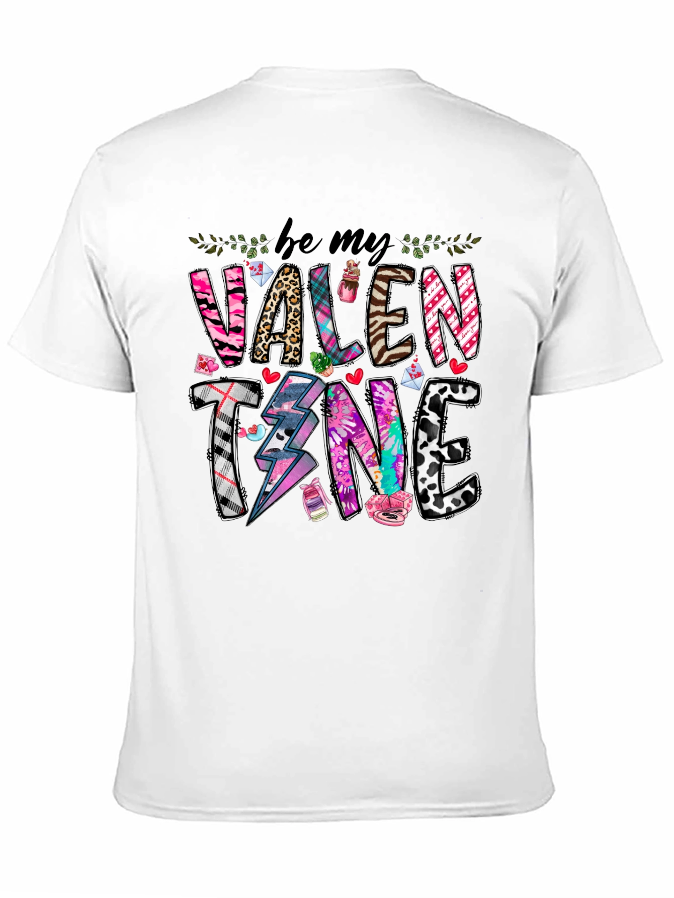 Be My Valentine T-Shirt - Novelty Graphic Tee