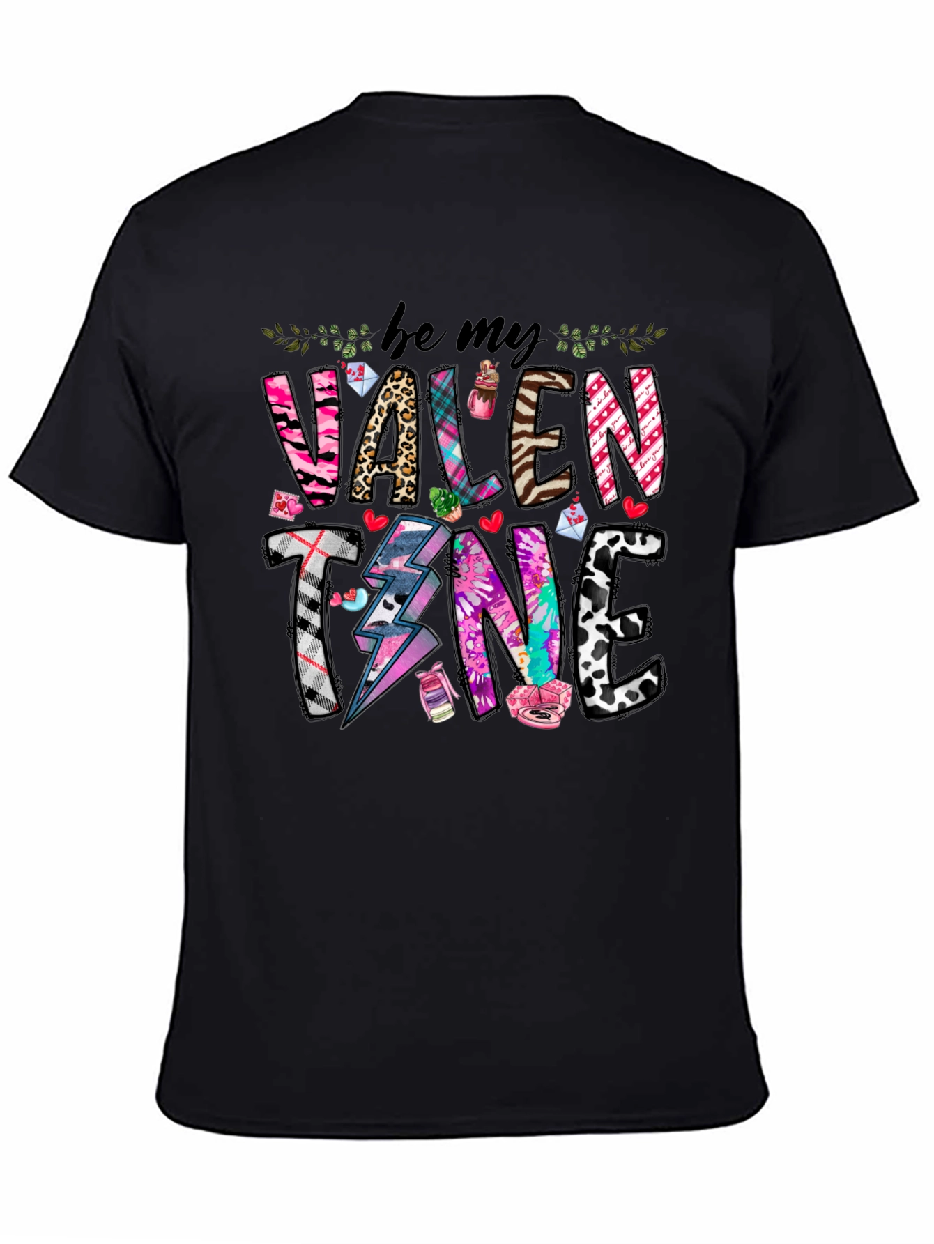 Be My Valentine T-Shirt - Novelty Graphic Tee