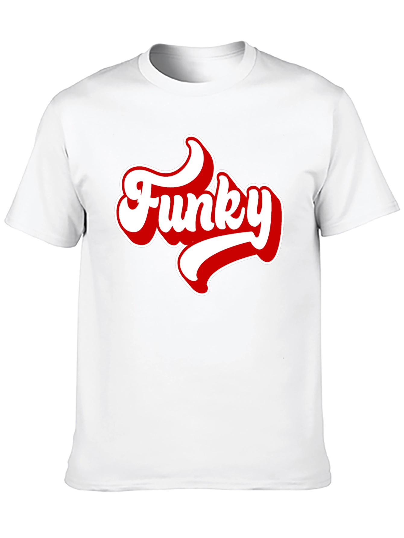 Funky Graphic Tee - Mens Black T-Shirt