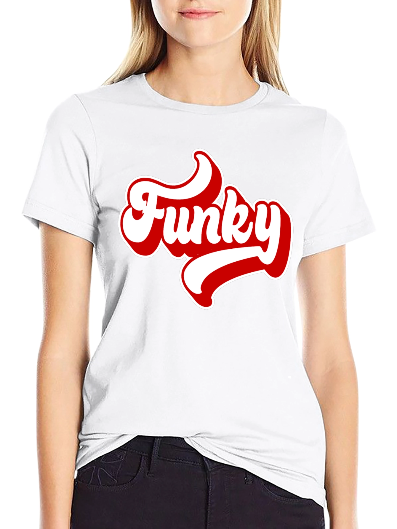 Funky Graphic Tee - Mens Black T-Shirt