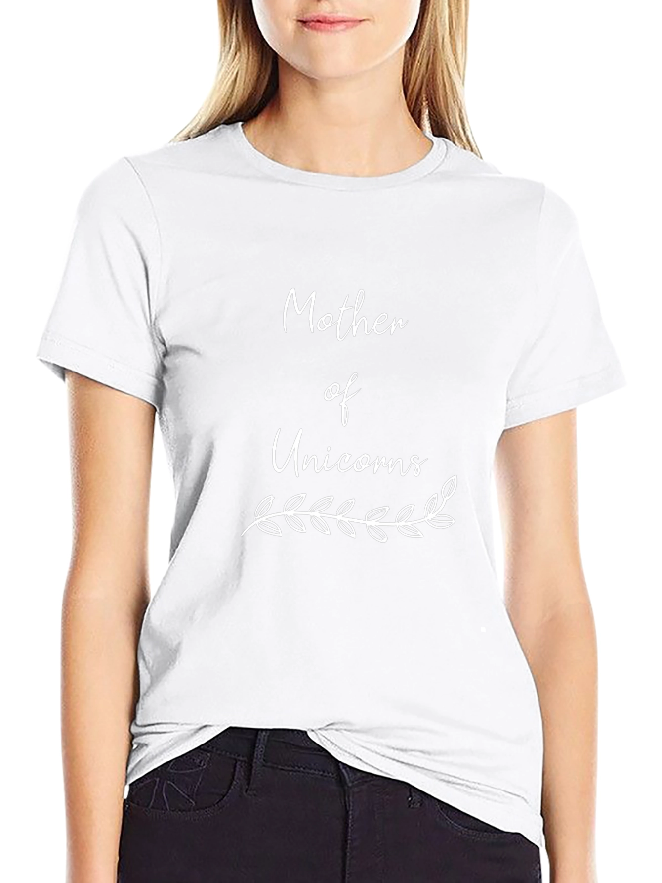 Mother of Unicorns Black T-Shirt