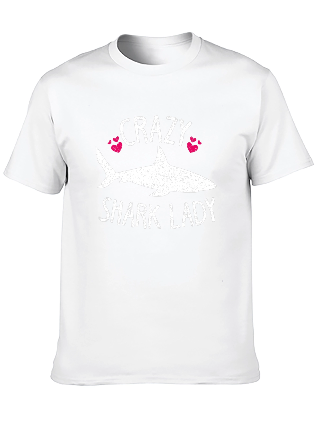 Crazy Shark Lady T-Shirt - Ocean Lover Tee