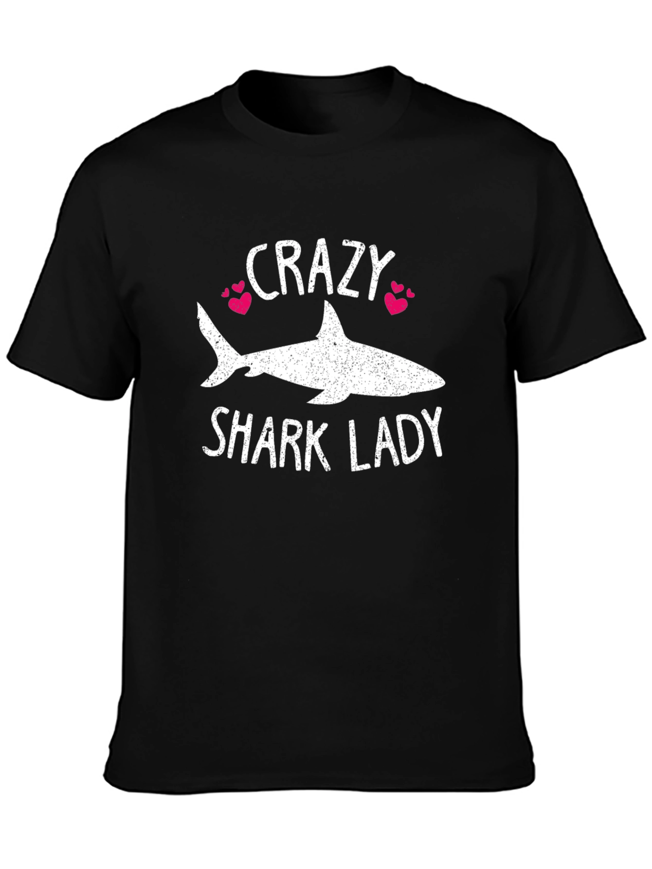 Crazy Shark Lady T-Shirt - Ocean Lover Tee