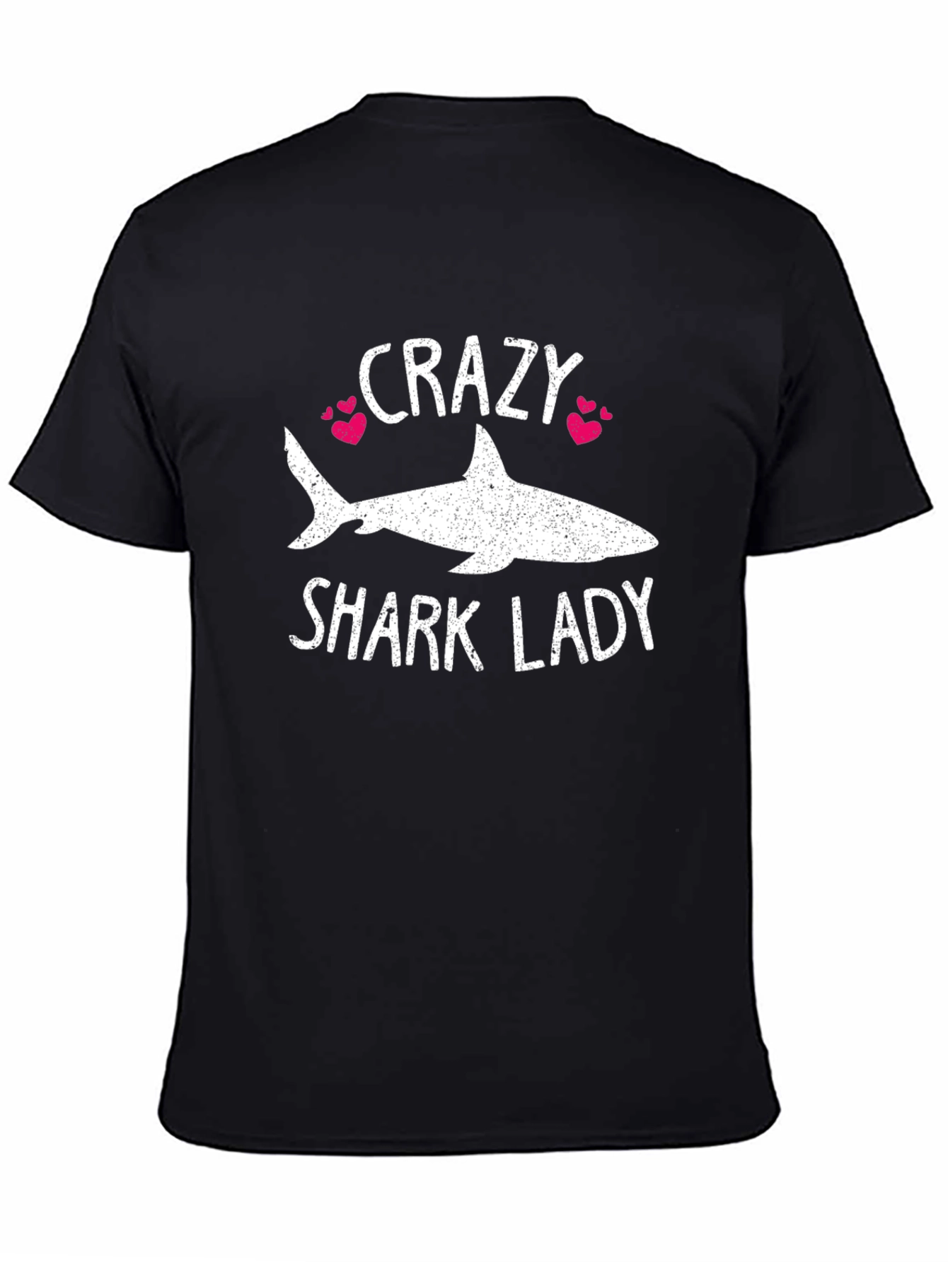 Crazy Shark Lady T-Shirt - Ocean Lover Tee