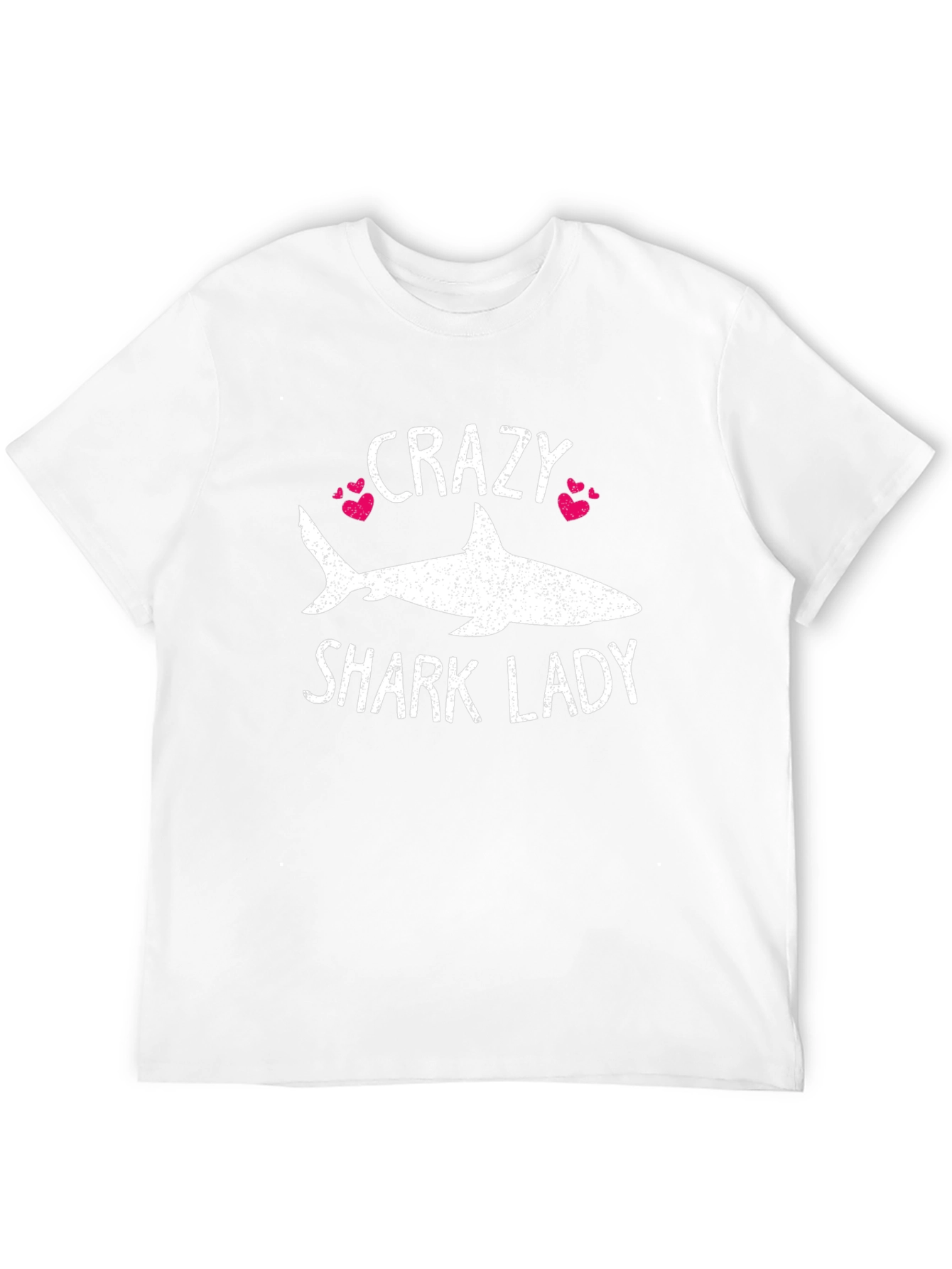 Crazy Shark Lady T-Shirt - Ocean Lover Tee